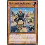 MP18-DE055 - Motivierender Hauptmann - Rare - DE - im Set mit Ultrapro Toploader - Yugioh