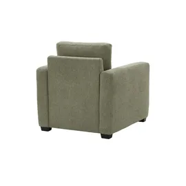 bobb Relaxsessel Lisa de Luxe Flachgewebe 85 x 90 x 93 cm Grün
