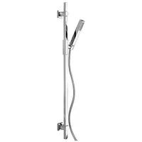 Evenes Brause-Set Cube 950 mm, Stabhandbrause, 1 Strahlart, chrom