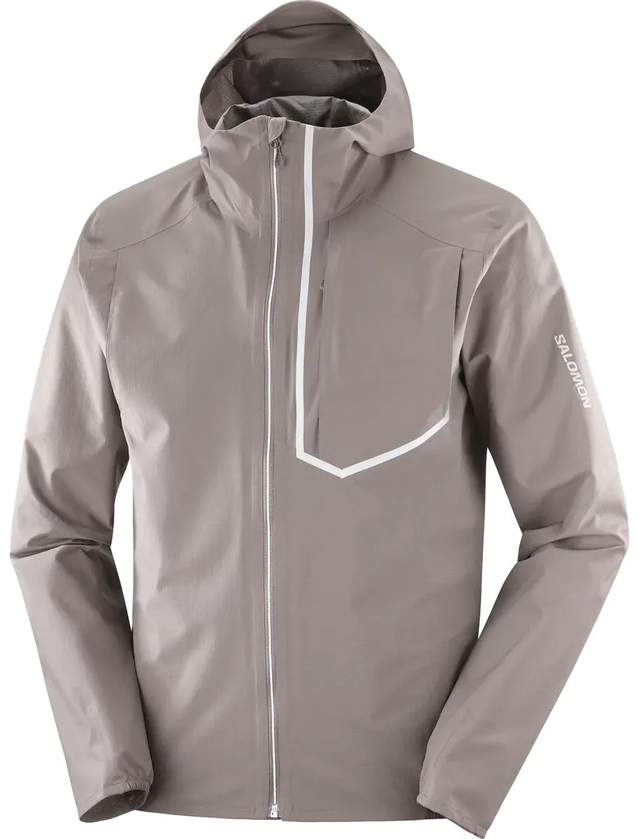 Salomon Herrenlaufjacke Bonatti Trail - braun / XXL