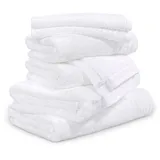 Möve New Classic Handtuchset 8-tlg. snow