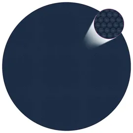 vidaXL Treibende Solarplane Schwarz/Blau 488 cm