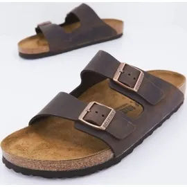 Birkenstock Arizona Nubukleder geölt schmal habana 37