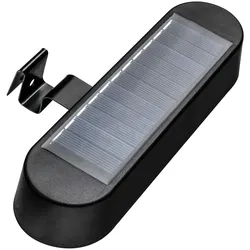 Haushalt International 10 Stück LED Solar Dachrinnenleuchte Dachrinnen Leuchte schwarz 70385