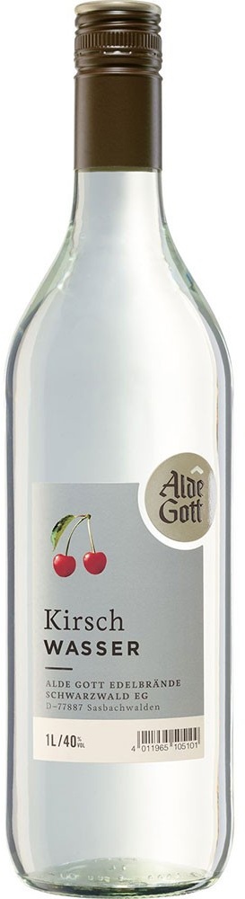 Alde Gott Schwarzwälder Kirschwasser 40% 1l