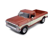 MAISTO 1979 - Ford F-150 Pick-up Truck braun 1:18