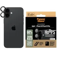Panzer Glass PanzerGlass Hoops Schwarz Kameraschutz iPhone 16/16 Plus