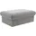 sit&more Polsterhocker Moreno 90 x 43 x 60 cm Grau