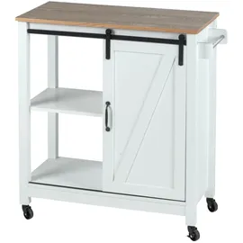 Wenko Servierwagen weiß 80,0 x 40,0 x 88,5 cm