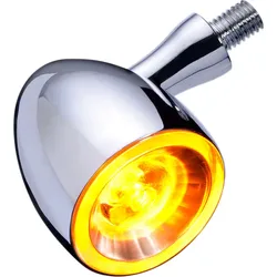 Kellermann Bullet 1000® PL-Y, Blinker/Positionsleuchte gelb - Verchromt Klar