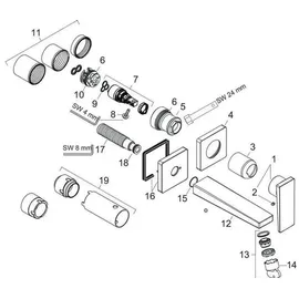 Hansgrohe Metropol mattweiß 32526700