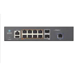 Cambium Networks cnMatrix EX1010-P Managed, L2/L3, Gigabit Ethernet (10/100/1000), Power over Ethernet (PoE), 1U Schwarz