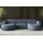 kaiser möbel Ecksofa, Sofa U form, Couch U form MODENA U STUDIO stoff Verita Marineblau - Blau