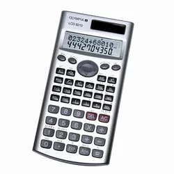Olympia Rechner LCD 9210 - wissenschaftlicher Taschenrechner, Zweizeiliges Display (12 und 10 Stellen)