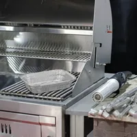 Relaxdays Aluschalen Grill, 100er Set, B x T: 18,5