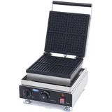 MAXIMA Waffeleisen – 4 Stück quadratische Waffeln – Mini-Quadrate