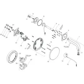 Axor Citterio 220 Sensor-Armatur ohne Mischung 39118000