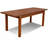 JVmoebel Esstisch 90 x 90 x 160 cm Buche