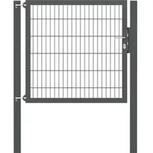 GAH Alberts Einzeltor Flexo Plus 126 x 120 cm Anthrazit/Metall