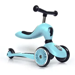 Scoot & Ride 2in1 Roller und Dreirad Highwaykick 1 - Bluberry