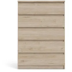 Nada Kommode 5 Schubladen Hickory-Dekor.