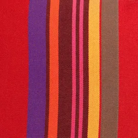 H.O.C.K. Yucatan Stuhlkissen 50 x 50 cm Rot