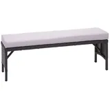 Mendler HWC-G16 112 x 35 x 112 cm Schwarz