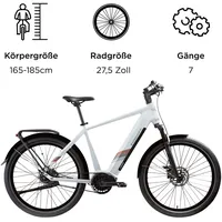 Zündapp X850 27,5 Zoll RH 53 cm Diamant weiß