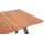Garden Pleasure Davina Gartentisch 180 x 90 x 74 cm Braun