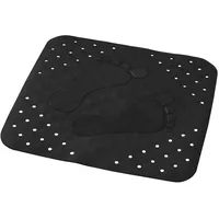 RIDDER Duscheinlage Plattfuß schwarz 54x54 cm