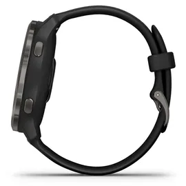 Garmin Venu 2 45 mm Silikonarmband schwarz/schiefer