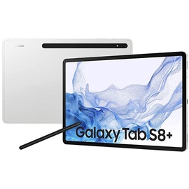 Samsung Galaxy Tab S8+ 12.4" 128 GB Wi-Fi + 5G silber
