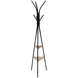 5five simply smart Garderobenständer Simply Smart 6 Haken Schwarz