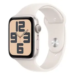 Apple Watch SE GPS 44mm Alu Polarstern Sportarmband Polarstern - M/L