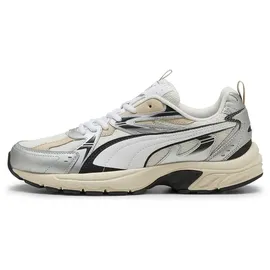 Puma Milenio Tech Herren Weite E Warmweiß/Silber 44,5