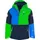 TROLLKIDS Hallingdal Jacke Hellgrün/Blau 164