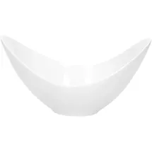 VAN WELL Servierschale oval Weiß 2-tlg.