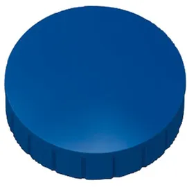 Maul Rundmagnet Solid 38 mm 2,5 kg Haftkraft 10 Stück blau Packung mit 12 Stück