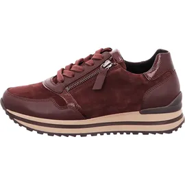 Gabor comfort Sneaker, Schuhe dunkelrot H-Weite 76.528.38 für Damen, rot, 38 EU / 5 UK