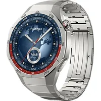 Huawei Watch GT 5 Pro 46 mm Titansilber Titan-Armband