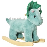 Homcom Schaukeltier Spielzeug, Triceratops, Wal