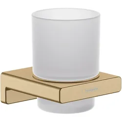 hansgrohe AddStoris Zahnputzbecher, Accessoires, brushed bronze