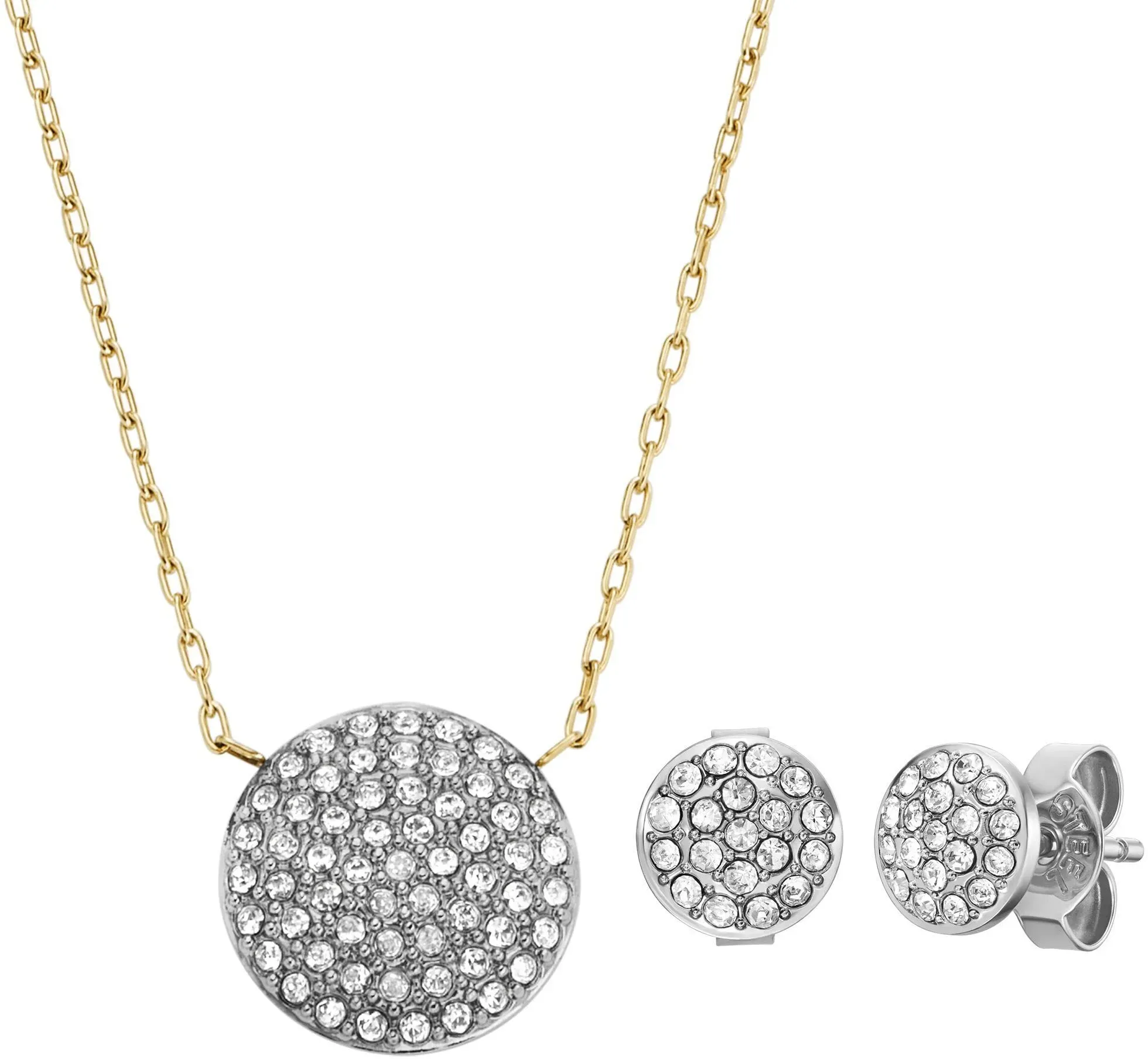 Ohrring und Ketten Set FOSSIL 