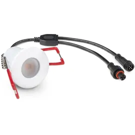 Longlife LED Einbaustrahler Mini Livorno 3W RGBW IP65 - Farbe: weiß - Anzahl: 10x