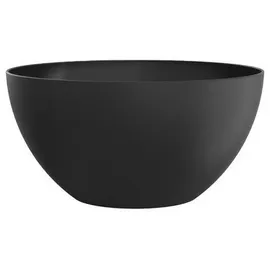 Rotho Eco Caruba Schüssel Salatschale 3L Stabiler Kunststoff Ideal zum Mitnehmen Hochwertige Verarbeitung (Anthrazitschwarz)