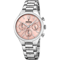 Festina Chronograph Boyfriend F20391/2 Sonderangebot - rosé,silber - 36.3mm