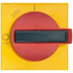 Siemens 8UC72208BD Handhabe rot, Sichtblende gelb Handhabe ist im 8UC7 Design Ersatzteil