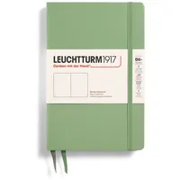 Leuchtturm1917 Notizbuch Paperback B6+ Hardcover 219 nummerierte Seiten, Salbei,