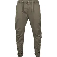 URBAN CLASSICS Boys Stretch Jogging Pants«, in Olive, Größe