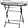 Siena Garden Prato Serviertisch 68 x 41 cm schwarz matt/bunt